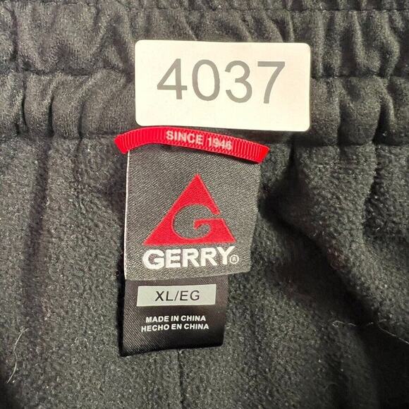 Gerry Pants Mens XL Black Water Resistant Fleece Lined 4-Way Stretch Snow Pocket - Picture 12 of 16